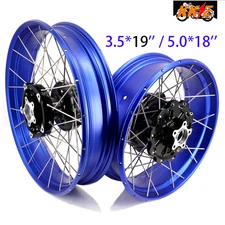 KKE 3.5*19'' / 5.0*18'' Tubeless Wheels for Harley Street Glide CVO Road Glide