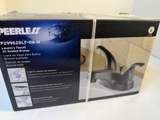 Peerless P299628LF-OB-M Bathroom Faucet Oil Rubbed Bronze Centerset New