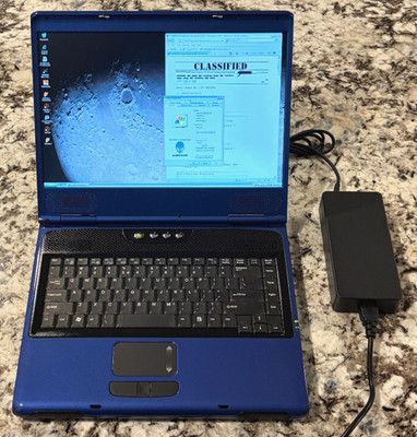 RESTORED Rare Alienware Area 51m 766SN3 (Pentium 4, 2GB RAM, 120GB SSD, Win XP)