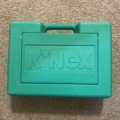 K'NEX Set Green Storage Case w/ Pieces | Over 340+ | KINEX 1997 Vintage 90s