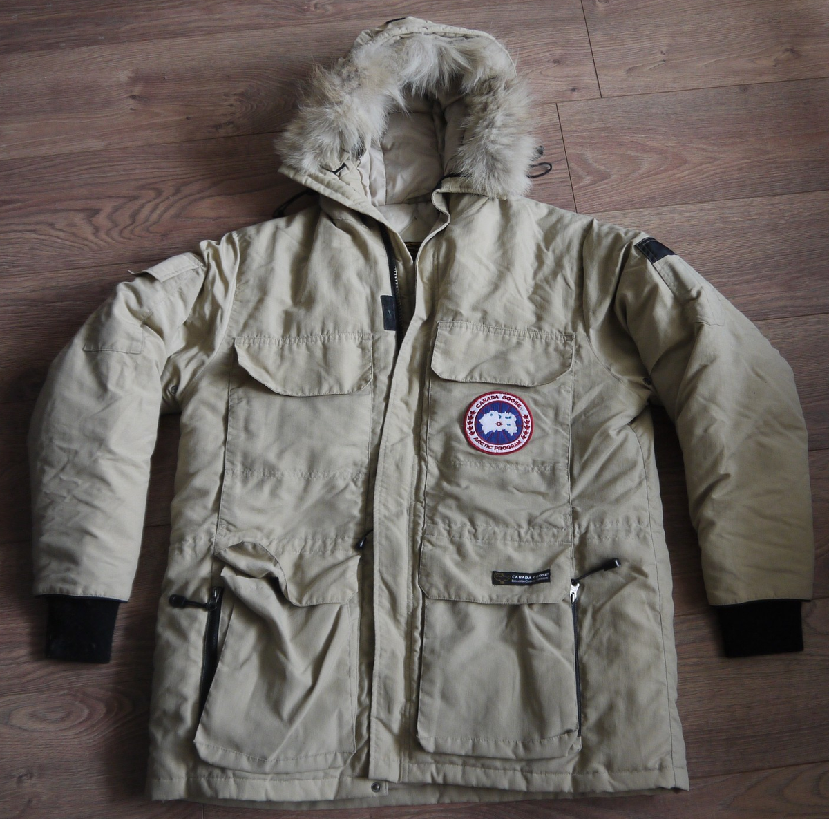 Vintage Canada Goose Parka Down Jacket size XS