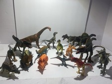 Lot of Dinosaur Toys Mixed Sizes  Brands