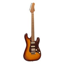 Crafter CREMA SVVSM TS Electric Guitar – Tobacco Sunburst, HSS Pickup, Maple Nec