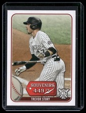2021 Topps Big League #SO-13 Trevor Story Souvenirs