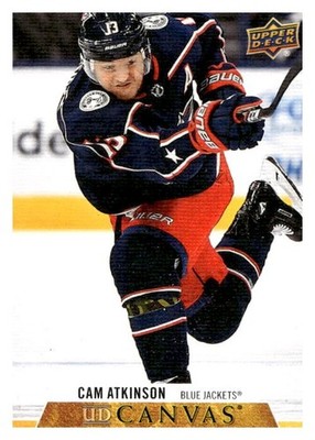 2020-21 Upper Deck Canvas Series 2 #C145 Cam Atkinson
