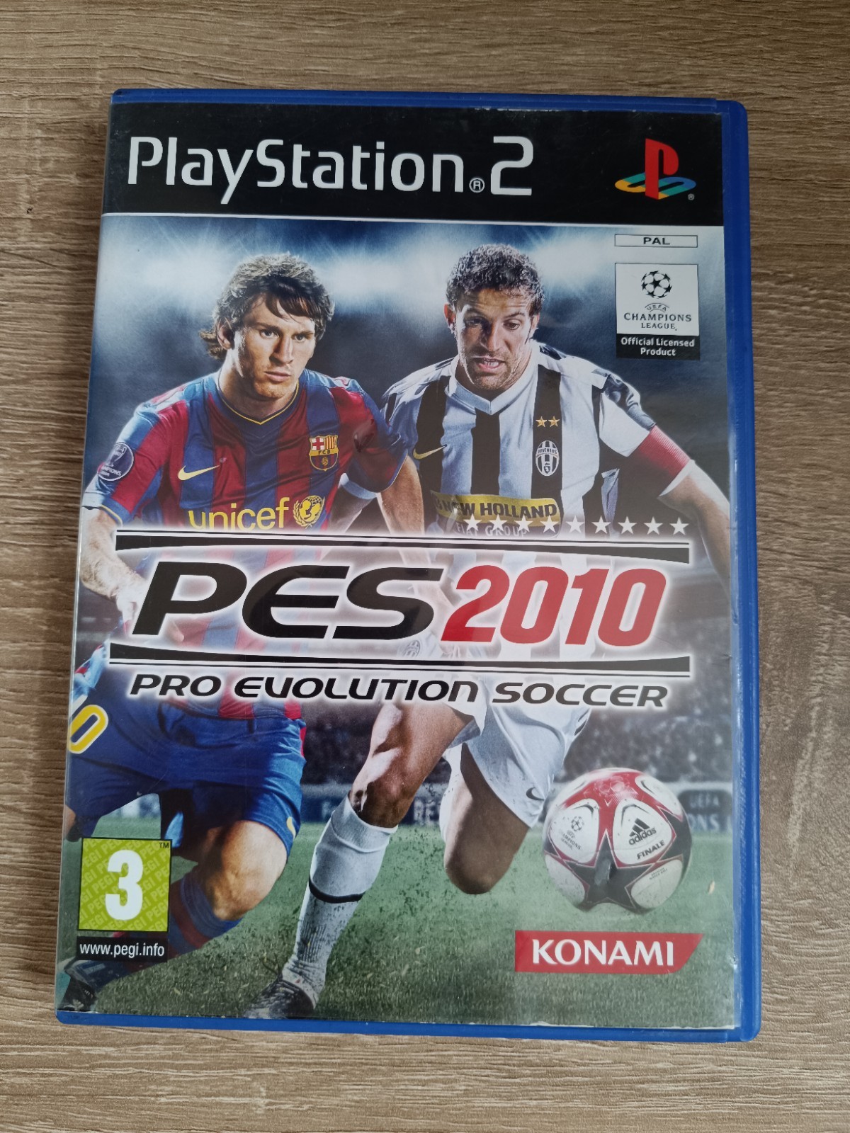 Jeu Pro Evolution Soccer PES 2010 - Complet IT - Sony PS2 Playstation 2