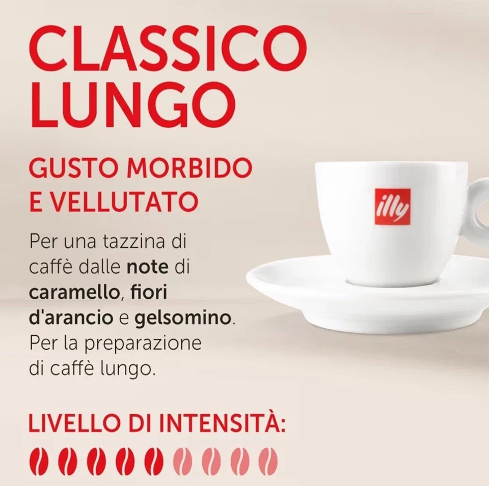 ⚡️ILLY Caffè 100 Capsule Compatibili NESPRESSO CLASSICO LUNGO 100% Arabica⚡️ - Image 2 of 4