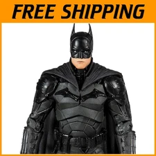 Incredibly Detailed 7" Batman Action Figure with Grappling Hook Accessory