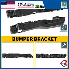 Bumper Bracket Set 2009-2018 For Dodge Journey Plastic Front 2Pc