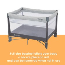 Baby Trend Comet Quick-Fold Playard with Hanging Bassinet NEW
