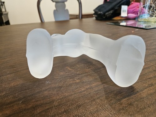 Heisey Imperial Clear Satin Glass Standing Horse Filly - Picture 8 of 10