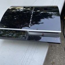 Sony PlayStation 3 Black Home Console Gaming System w/Power Cable ONLY