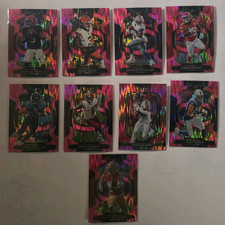 Panini Select 2025 NFL Card Lot 9 Cards Penix Jr Jeudy Williams Hunt Pollard