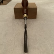 Marples   # 12 / 8mm Straight Carving  Chisel  Excellent Condition Sharp Veiner