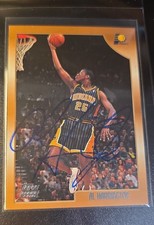 1998-99 Topps - Al Harrington #133 (RC) AUTO HAND SIGNED IP