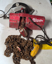 Milwaukee 9550 Milwaukee Tool 500lb ELECTRIC CHAIN HOIST LIFT 10ft