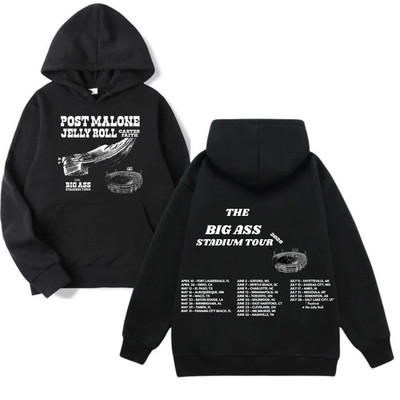 Post Malone The Big Ass Stadium Tour Part 2 Hoodie, Posty Merch