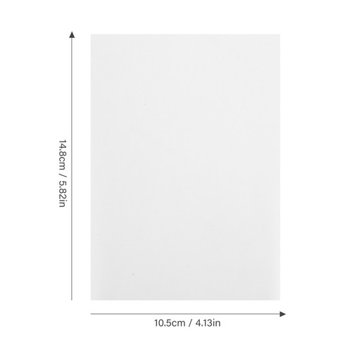 100 Sheets Carta Fotografica Adesiva Per Stampante Etichette Adesive in - Afbeelding 12 van 12