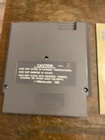 Wayne Gretzky's Hockey w/Manual White Jersey Variant NES Nintendo