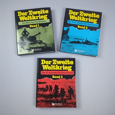 Der Zweite Weltkrieg 3 Bände komplett Das Beste Reader's Digest WK2 Stalingrad