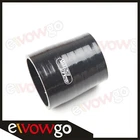 3.25" 3 1/4 Inch To 3'' ID Straight Reducer Hose Silicone Coupler Pipe Black US.