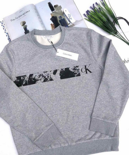 6950 Мужская джинсовая толстовка Calvin Klein из хлопка-полиэстера Lapis серого цвета XXL 7590₽