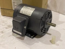 TECHTOP 1/4 HP 1740 RPM ODP 208/230/460 VAC FR: 56  3 PHASE MOTOR NEW SURPLUS
