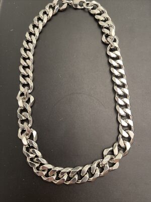 【HYERES LOR】H Edition Silver H chain necklace H&M Chain Necklace Silver Colored | eBay