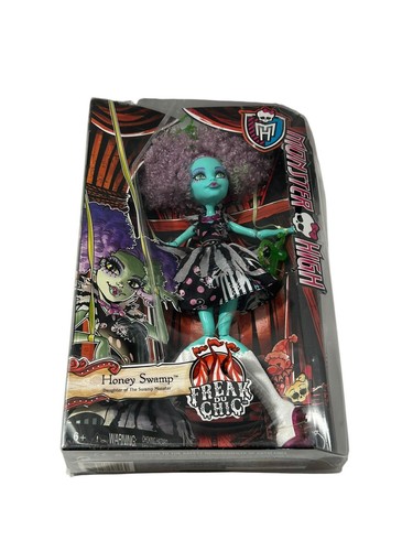 Monster High doll Freak Du Chic Honey Swamp New In Box (box has some damage) - Picture 10 of 11