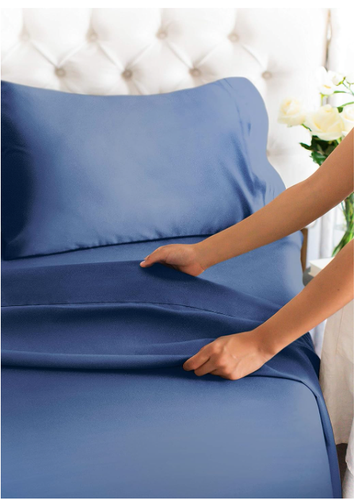 Queen Size 4 Piece Sheet Set - Comfy Breathable & Cooling Sheets - Hotel Luxury - Picture 154 of 308