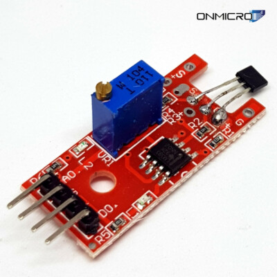 KY-024 Hall Effekt Sensor Modul Analog Digital OUT einstellbar Arduino Endstop