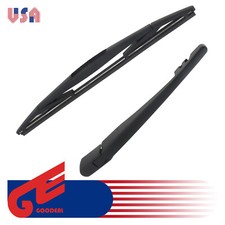 Black Rear Windshield Wiper Arm & Blade Kit for 2005-2015 Nissan Armada  