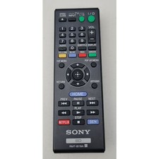 OEM Sony BD RMT-B119A Remote Control Black Tested-Works Pre-Owned