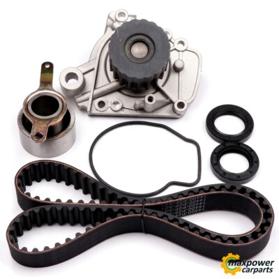 Timing Belt Water Pump Kit For 96-2000 Honda Civic 1.6L L4 1588CC 1590CC TBK224