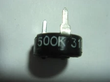 500K TRIMMER Piher PT10L Liegente #17PY