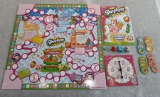 Shopkins Supermarket Scramble Game 2013 No Box...Complete Otherwise Board Rules