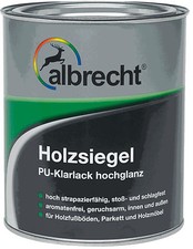 albrecht Holzsiegel PU-Klarlack hochglanz farblos 125ml Neu & OVP