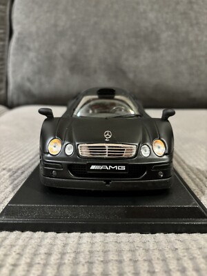1/18 Maisto Mercedes-Benz CLK-GTR Matt Black Street version