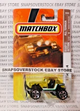 2008 MATCHBOX MUSTARD GOLD 4X4 "JEEP STYLE VEHICLE" MBX#88 1ST RELEASE MBX MODEL