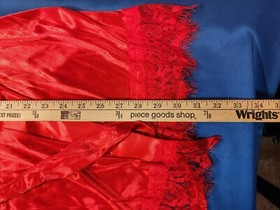 Satin Silk Women's Bridal Short Lace Up Kimono Robe Sleepwear Sexy Lady Wedding 