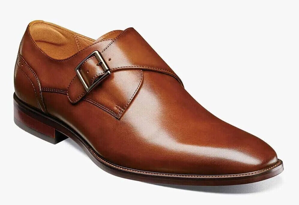 Florsheim Men Sorrento Plain Toe Boots Chukka 13 Brown Flexsole Leather  Brogue Florsheim brown leather chukka - Gem main image 2