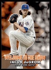 2022 Topps Welcome to the Show WTTS-35 Jacob DeGrom New York Mets baseball card