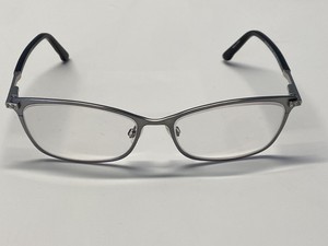 Swarovski Goldie Eyeglass Frames SW5187 54mm Brushed Silver Nice!