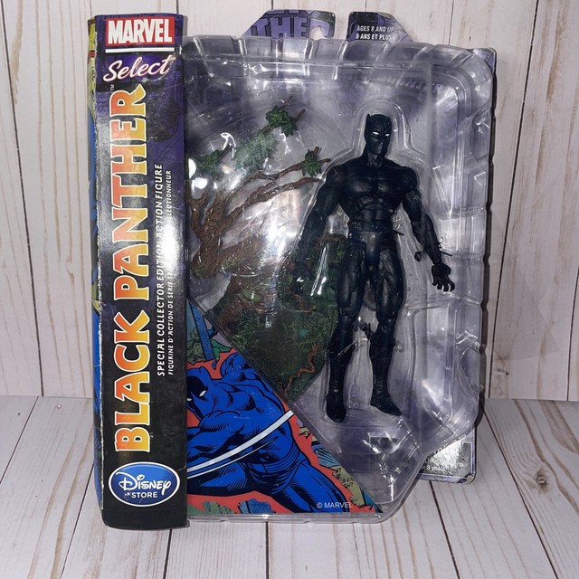 Disney Marvel Select Action Figure Black Panther Collectible 7 Inch Sj For Sale Online Ebay