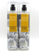 BATH BODY WORKS AFTERNOON SUNSHINE BODY MIST SPRAY 8 FL OZ LOT OF 2 PCS
