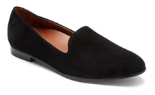 Vionic Willa II Black Suede Flat Slip-On Comfort Shoe Women's sizes 6-10 NEW!!
