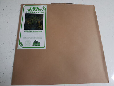 King Gizzard   Murder of the Universe -  Limited 12'' Green Vinyl Album -New!