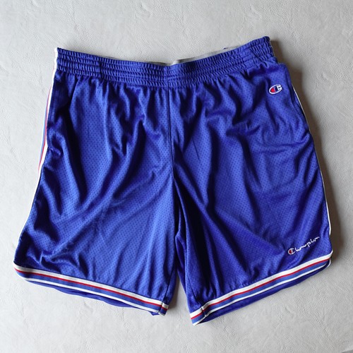 Champion Basketball Shorts Blau XL Mesh Trikot Style Athletic Active Gym