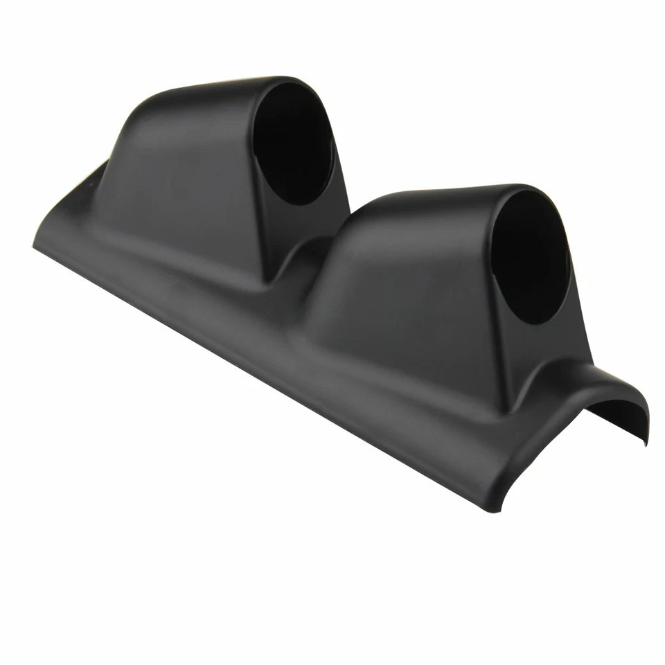 2" 52MM ABS IZQUIERDO DOBLE AGUJERO MEDIDOR PILAR CALIBRE POD SOPORTE MONTAJE CARRERAS UNIVERSAL Foto 2 de 4