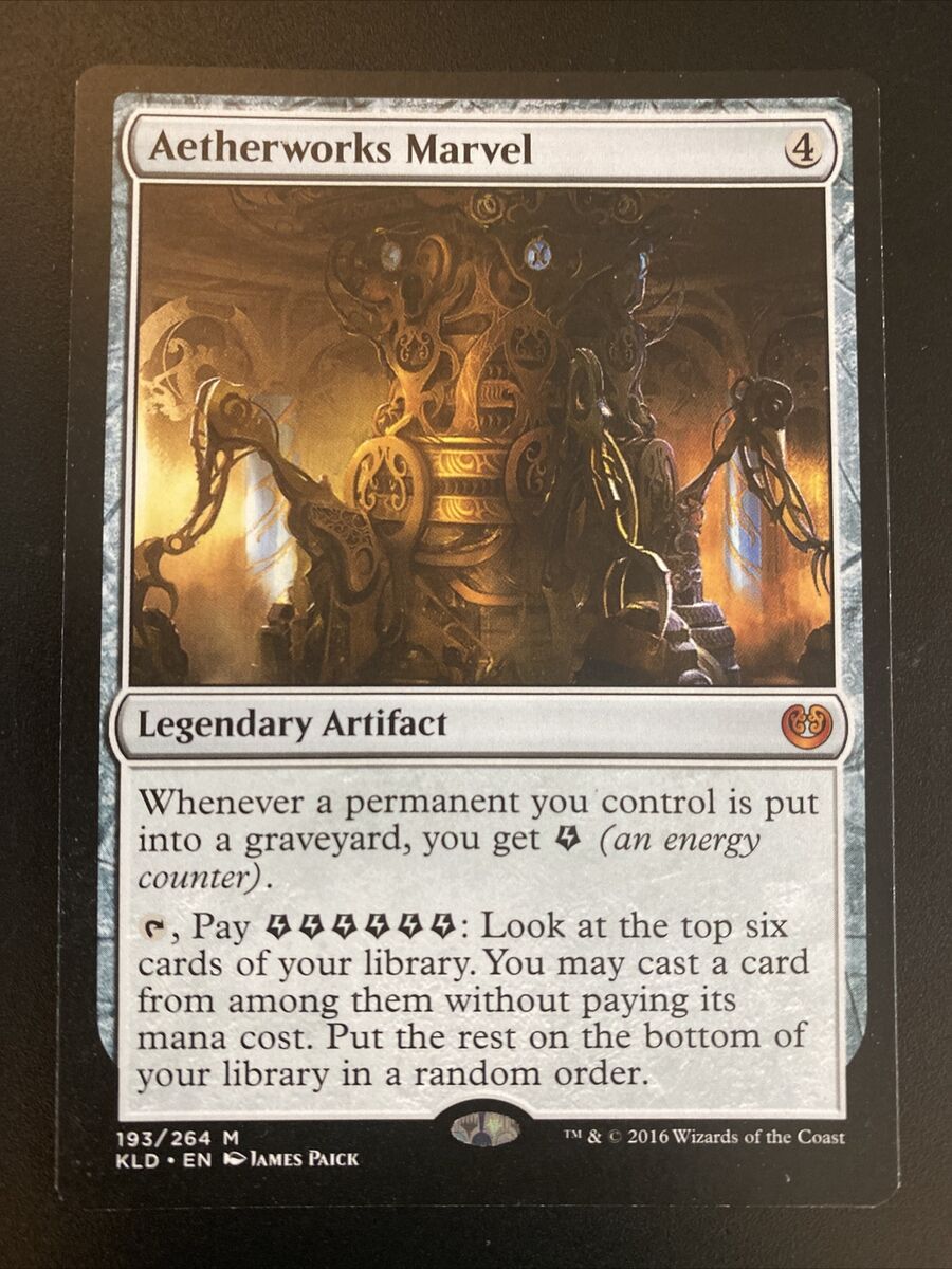 Aetherworks Marvel 1x FOIL KLD MTG Kaladesh Mythic MINT artifact Aetherworks Marvel 1x FOIL KLD MTG Kaladesh Mythic MINT artifact
